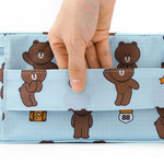 Top handle - travel mesh multi pouch bag packing organizer