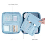 Line friends travel mesh multi large pouch bag packing organizer