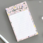 Heart - Becoming pattern checklist notepad