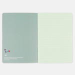 TRA LA LA LA small lined notebook