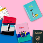 Lazy lounge RFID blocking passport case