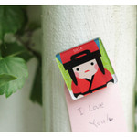 Korean traditional Joseon and Silla character magnet set