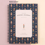 Nutcracker - 2018 Spiral spring journal dated diary scheduler