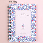 Red berry - 2018 Spiral spring journal dated diary scheduler