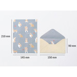 Size of Pattern letter paper and envelope set for you Size of Pattern letter paper and envelope set for you