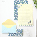 Tropical - Pattern letter paper and envelope set for you Tropical - Pattern letter paper and envelope set for you