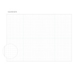 Square note - Mellow pattern undated weekly diary
