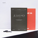 Black - Even odds undated weekly diary scheduler