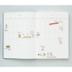 Monthly plan - 2018 Moment large dated daily diary