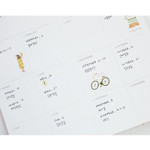 Yearly plan - 2018 Moment small undated daily diary