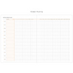 Yearly plan - Prism spiral undated weekly scheduler