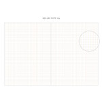 Square note - Prism spiral undated weekly scheduler