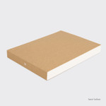 Sand yellow - Spring feelings large drawing notebook