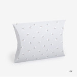 04 - For your heart pattern medium pillow paper gift box 