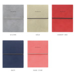 Colors of Agenda undated weekly diary planner