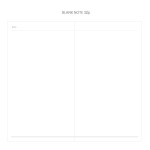 Blank note - 2018 Daily log dated monthly diary scheduler 