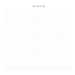 Grid note - 2018 Daily log dated monthly diary scheduler 
