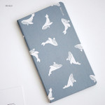 Whale - 2018 Daily log dated monthly diary scheduler 