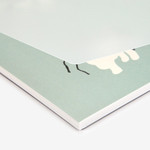 Detail of 2018 Spiral D dated monthly planner