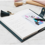 Lined note - 2018 Votre speciale small dated monthly diary with tassel