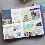 Weekly plan - The Bon Bon illustration undated weekly diary