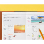 Weekly plan - Pictogram simple life medium undated weekly diary 