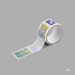 Sea deco single stamp masking tape