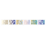 Sea deco single stamp masking tape