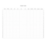 Yearly plan - Molang undated weekly diary agenda