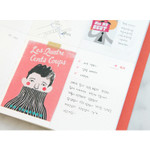 Weekly plan - Pour vous humming undated weekly diary