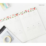 Yearly plan - 2018 Rim pattern dated monthly planner