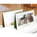 2018 The Jungle book illustration spiral bound desk calendar 