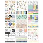 Diary deco sticker 9 sheets in one set ver8