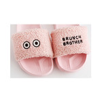 Brunch brother pom pom slide sandal 