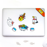 Ggo deung o PVC deco sticker pack