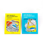 Ggo deung o PVC deco sticker pack