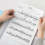 Becoming A4 size clear pockets document file holder 