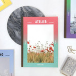 Second Mansion Colorful B5 size grid-lined class notebook ver3