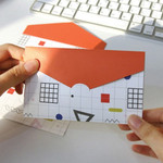 Second Mansion Folding pattern letter paper