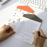 Second Mansion Folding pattern letter paper