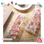 Buri universe strawberry clear folding pencil case
