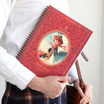 Indigo Classic story spiral bound lined notebook