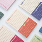 Good habits Today not today to do list notepad 