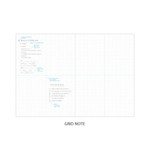 Grid note - Rihoon Take notes grid notebook ver2