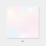 Pink - Rihoon Nemo life universe memo notepad