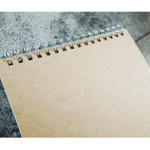 Sturdy Back - Universal condition Le cahier feminine A5 size spiral lined notebook