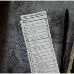 Universal condition Today's time schedules planner notepad