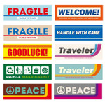 UNIVERSAL CONDITION Vintage Typography Message Sticker Set