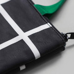 Zipper closure - BNTP Coated cotton medium document tote bag