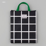 Green - BNTP Coated cotton medium document tote bag